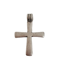 Antique Ethiopian Christian silver cross pendant,Amulet pendant,Genuine picture