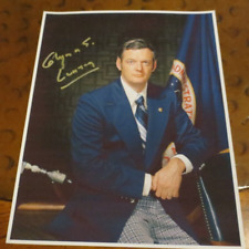 Glynn Lunney NASA flight director Gemini Apollo signed autographed 8.5x11 photo picture