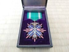 Old Japan army Medal Badge Order Of The Golden Kite 5th Class with Box Used picture