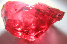 14.00 carats Natural Tanzanian Fiery Rhodolite Garnet Crystal - Facet Rough picture