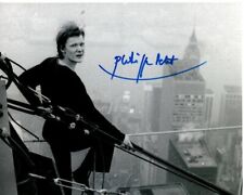 PHILIPPE PETIT signed autographed 8x10 NYC TWIN TOWERS photo HIGH-WIRE ARTIST picture