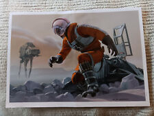Star Wars Print Deagostini Print of Ralph Mcquarrie Drawing Exclusive Poster picture