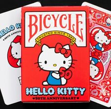 1 DECK Bicycle Hello Kitty V2 playing cards USA SELLER picture