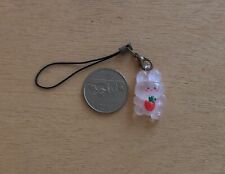BN Resin charm strap lariat ornament - Pink Rabbit (last) picture