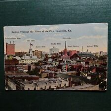 Louisville Kentucky Postcard During One Cent Postage Era. Heart Of The City.. picture