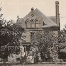 1910s RPPC St Mary's Church Parish Parochial House School Sleepy Eye MN Postcard picture