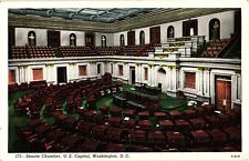 Postcard Vintage Sent Chamber US Capitol Washington DC 171 S1919 picture