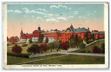 1922 Connecticut Schools For Boys Exterior Scene Meriden CT Posted Postcard picture