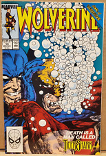 Wolverine 19 Acts of Vengeance Tie In Goodwin Byrne Janson 1989 Marvel Comics picture