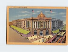 Postcard South Station, Boston, Massachusetts picture