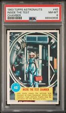 1963 Topps Astronauts  # 26 Inside The Test Chamber PSA 8 NM-MT picture