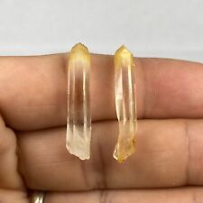 LOT OF 2 MANGO QUARTZ CRYSTAL FROM COLOMBIA 3.06 grams / 0.108 oz picture