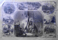 War Scenes on Green River, Kentucky -  Harper's Weekly, February 1, 1862 picture