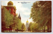 1907 Sherman Street Capitol Downtown Church Antique Denver Colorado CO Postcard picture