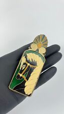 Imperial Vintage Russia Brass Enamel Ship Paper Clip Clamp Decorative Horse picture