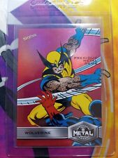 2021 UD Marvel X-Men Metal Universe Wolverine RED PMG /100  picture