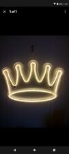 Crown Neon Signs Led Crown Neon Light Large Wall Hanging Lights Art Decor Neon L picture