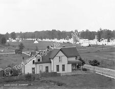 1905 Camp Pingree, Detroit, Michigan Vintage Old Photo 8.5