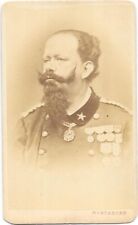 CDV: KING VICTOR EMMANUEL II OF ITALY BY PHOTOGRAPHER MONTABONE, MILANO picture