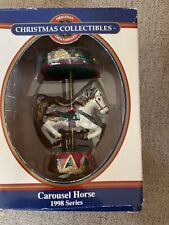 Vintage Christmas Collectibles 1998 Carousel Horse Original Ornaments  picture