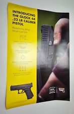 GLOCK Pistol Advertising Poster ~ Glock 44 .22 LR caliber 36