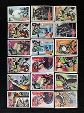 1966 Topps Batman - Black Bat Edition LOT OF 39 Trading Cards POOR/VG picture