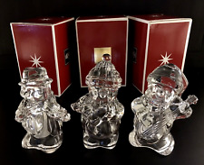 FROSTY'S CHOIR SNOWMEN - COMPLET SET by MIKSA CRYSTAL - STICKERS & BOXES - MINT picture