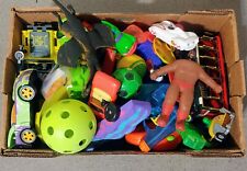 Mixed Random Toy Junk Drawer Lot Cars Figures Balls Parts/Repair 5 Lbs picture