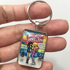 Cherry's Jubilee #2 Cover Pendant with Key Ring and Necklace Comic Book Poptart picture
