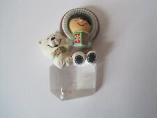 Frosty and Friends Merry Christmas Magnet HALLMARK 1 3/4