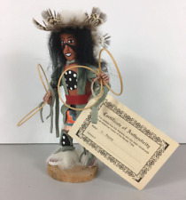 Navajo Hoop Dancer Kachina Doll Figurine Signed L Begay 8