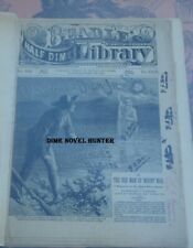 BEADLES HALF DIME LIBRARY # 595  SPECTRAL GHOST COVER 1888 DIME NOVEL picture