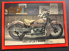 #14 1937 Sport Tour Bike - Vintage Indian Motorcycles Series 2 Trading Card picture