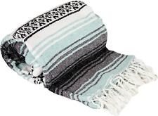 Authentic Mexican Yoga Falsa Blanket (Sea Green) picture