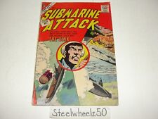 Submarine Attack #33 Comic 1962 Charlton World War II Stories Charles Nicholas picture