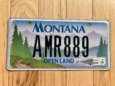 2015 Montana Open Land License Plate picture