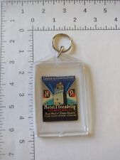 Repurposed Vtg Matchbook Cover Hotel Piccadilly Keychain  picture