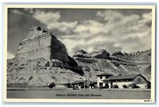 c1940 Historic Mitchell Pass Museum Deep Worn Exterior Oregon Trail OR Postcard picture