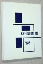 1965 Breckenridge High School Yearbook Breckenridge Michigan MI - Brecksonian 65 picture