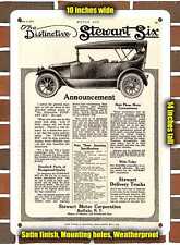 Metal Sign - 1915 Stewart Six- 10x14 inches picture