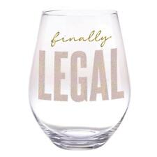 Jumbo Wine Glass Finally Legal Size 30 oz Pack of 6 picture