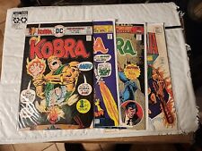 Kobra set #1 3 4 5 Lot Of 4 Books (1976-77) picture