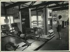 1969 Press Photo Interior of LBJ Park and Museum Exhibits, Texas - hcx10024 picture