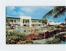 Postcard Pool View Vagabond Motel Miami Florida USA picture