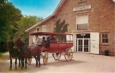 Cassville WI~Stonefield Office~Horse Drawn American House Bus~1970s picture