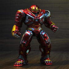 8'' ZD Toys Avengers Armor Iron Man Hulkbuster 2.0 Figure Led Mark44 Statue Toy picture