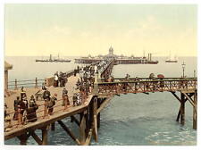 The jetty I Margate England c1900 OLD PHOTO picture