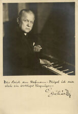 FRANZ LEHAR - PICTURE POST CARD SIGNED picture