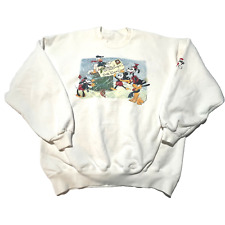 Vintage Sweatshirt Men’s XL 1998 Walt Disney Magical Christmas Faire Promotional picture