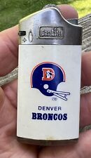 Vintage GAS-LITE lighter-Denver Broncos football picture